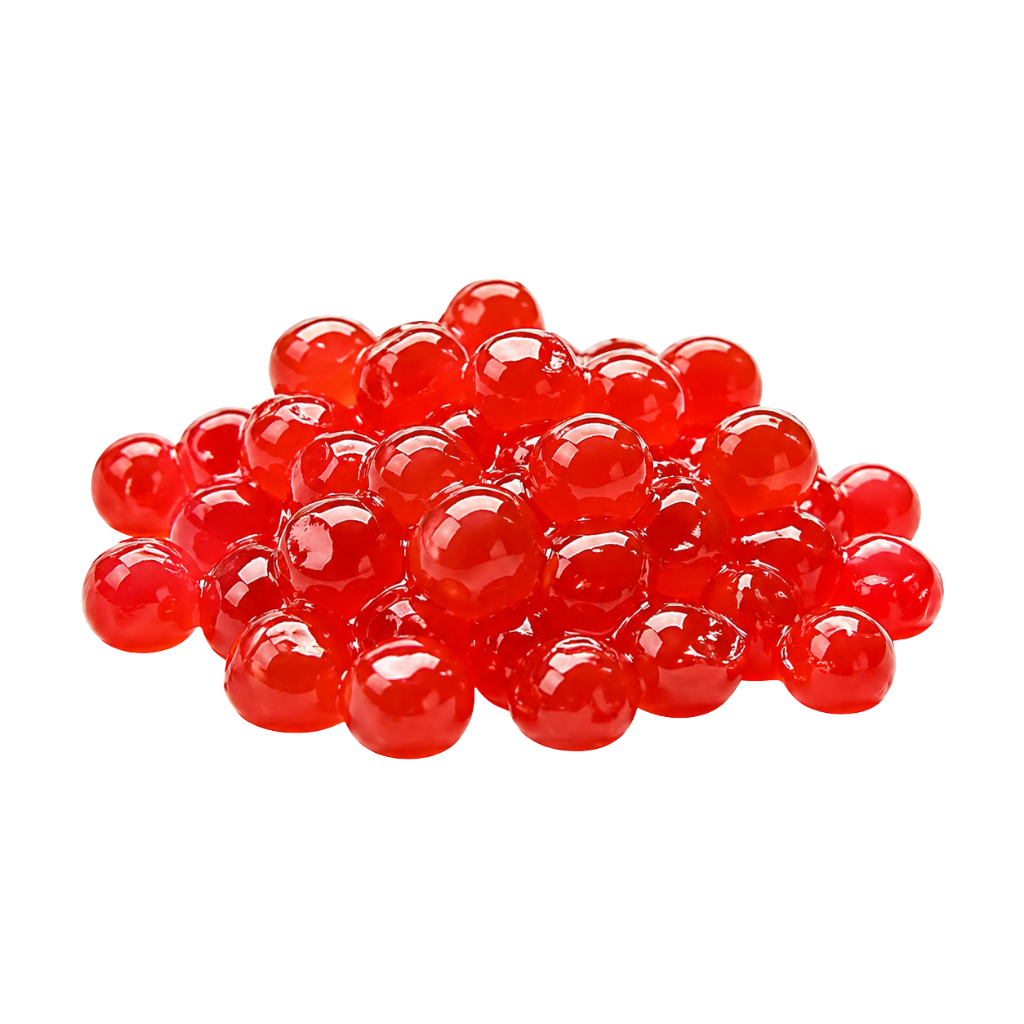 Raspberry Popping Boba