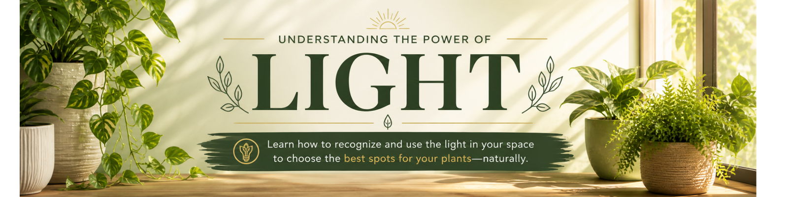 Understanding the power of light for houseplants